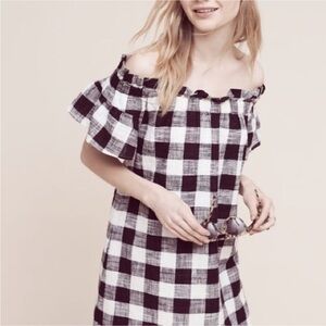 NWOT Anthro Corey Lynn Calter Gingham Dress